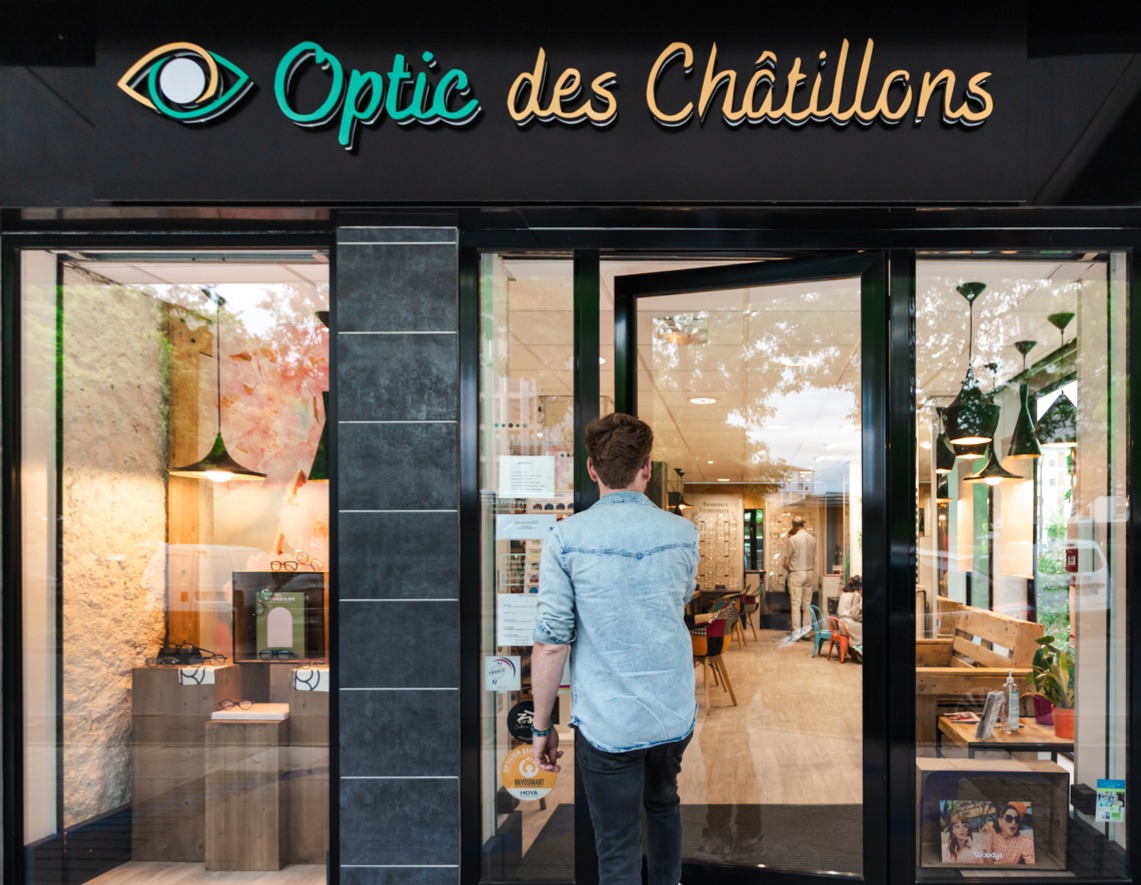 Façade de la boutique Optic des Châtillons